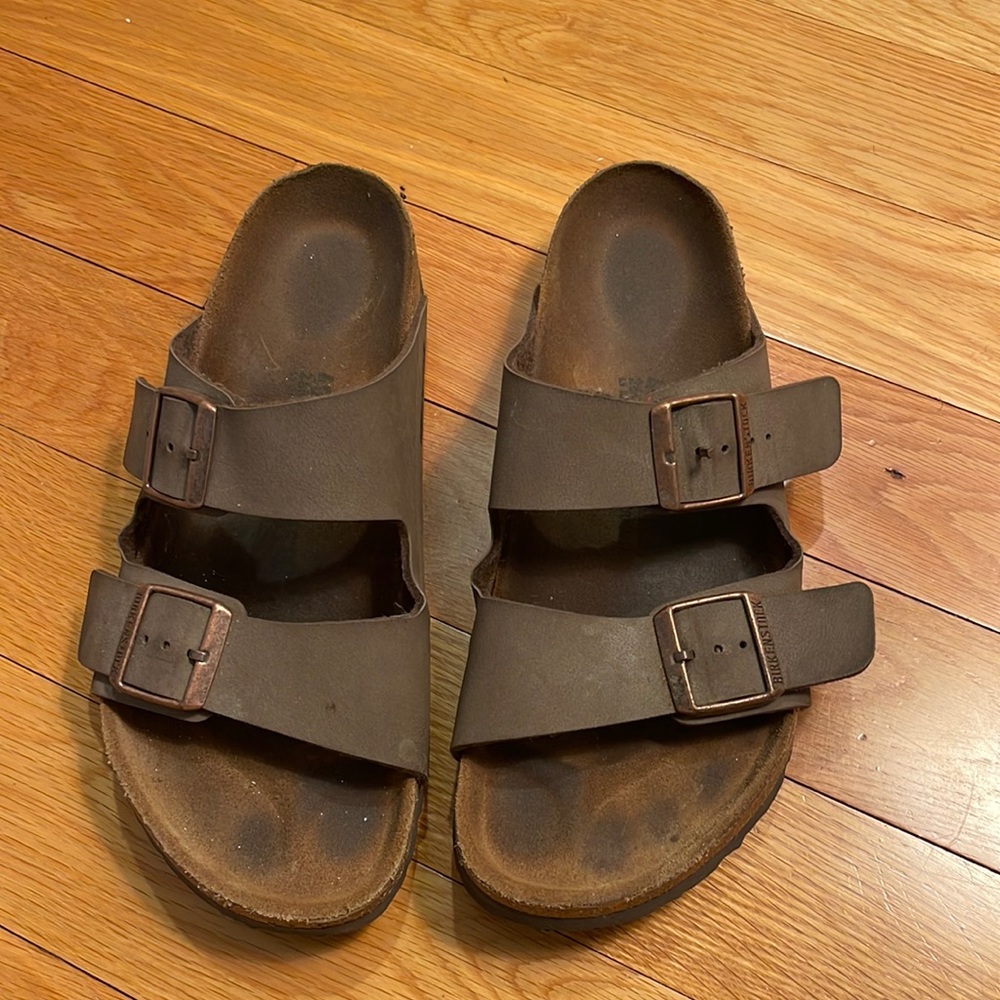 Mocha original Birkenstocks